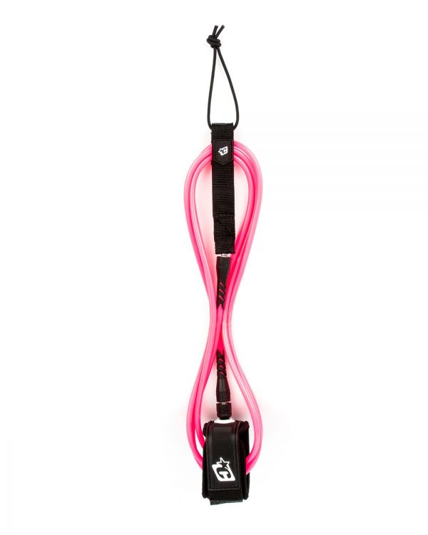 leash voor longboard roze