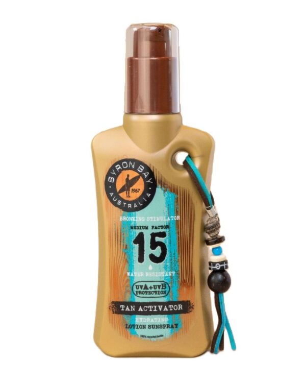 Byron Bay Tan Activator Bottle SPF 15